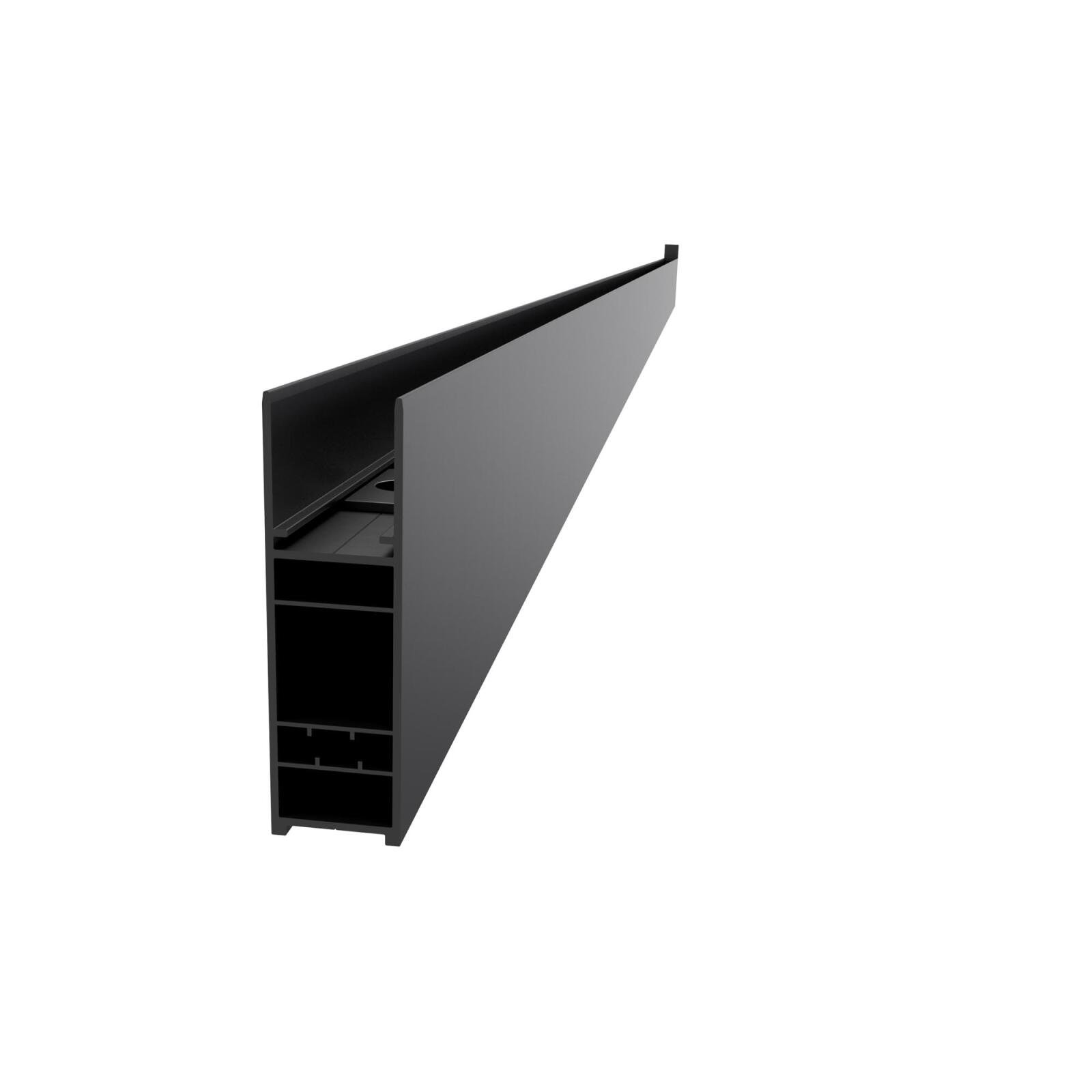 Utfellingsprofil glassfelt LIAM +50mm