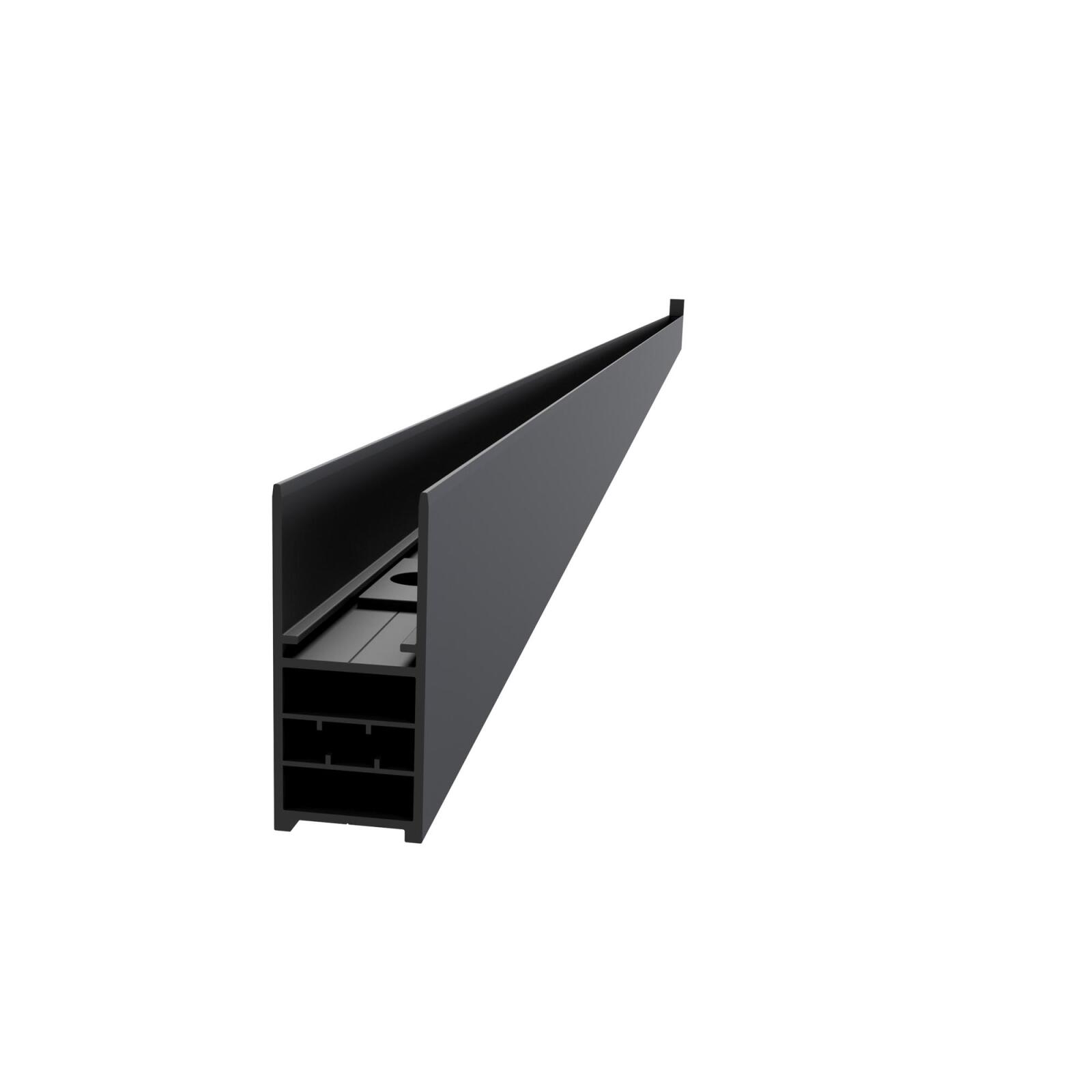 Utfellingsprofil glassfelt LIAM +25mm