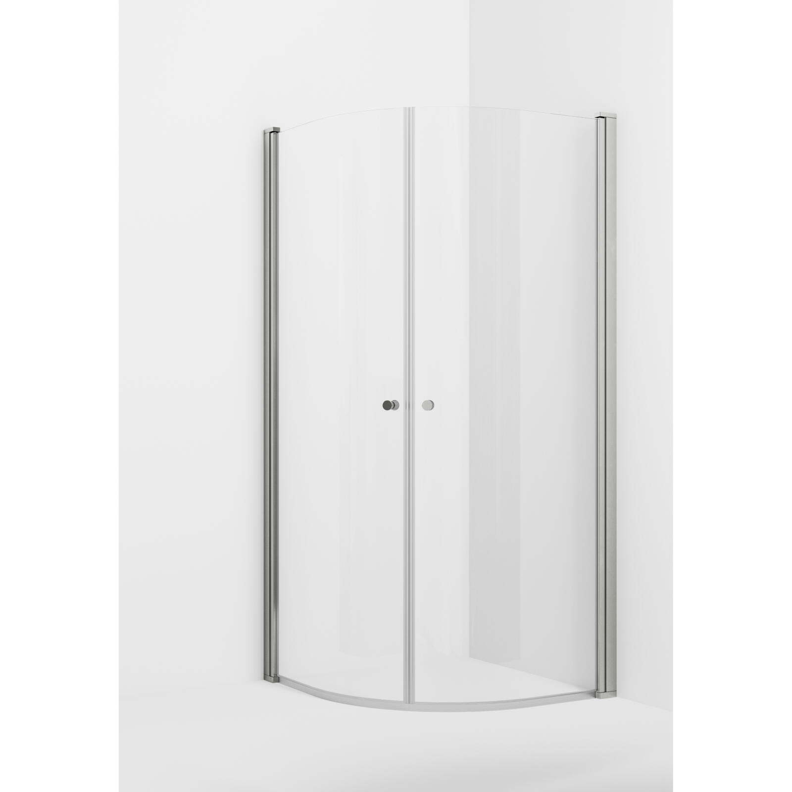 Dusjhjørne buet LIAM 80x90 V