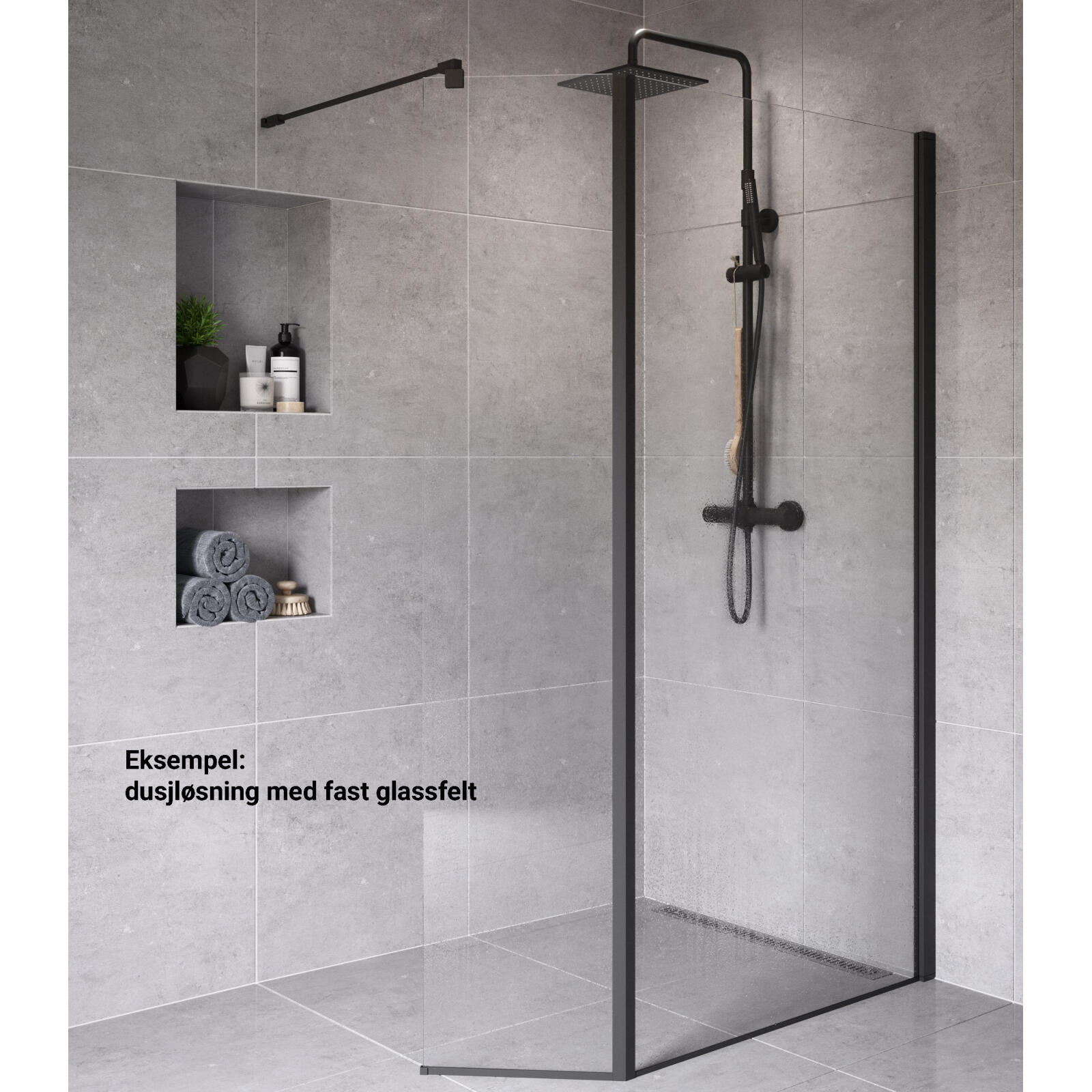 Glassfelt uten profil LIAM 40