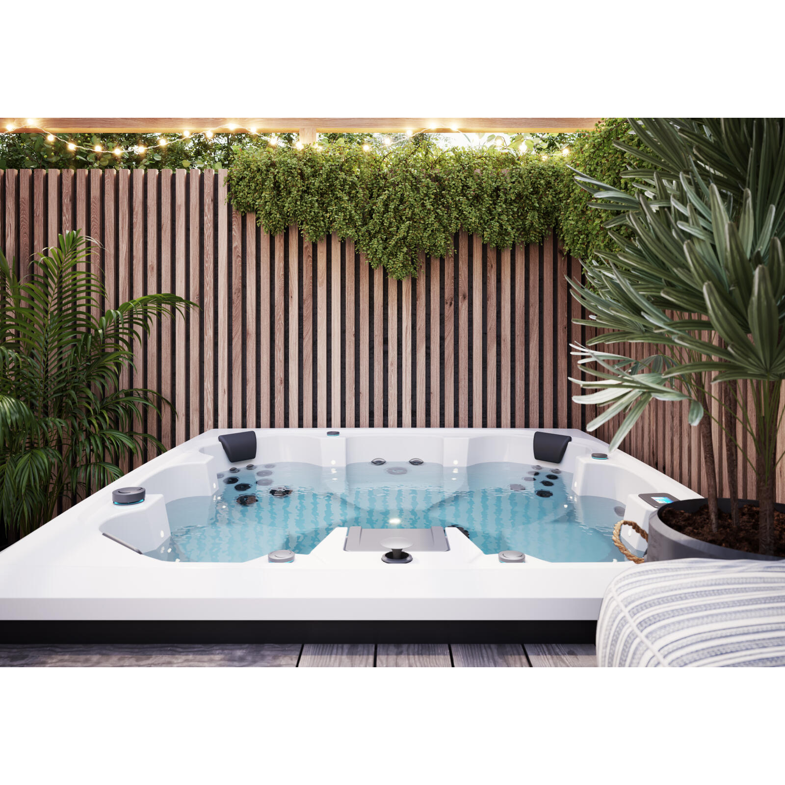 Utendørs massasjebad Vikingbad STELLA