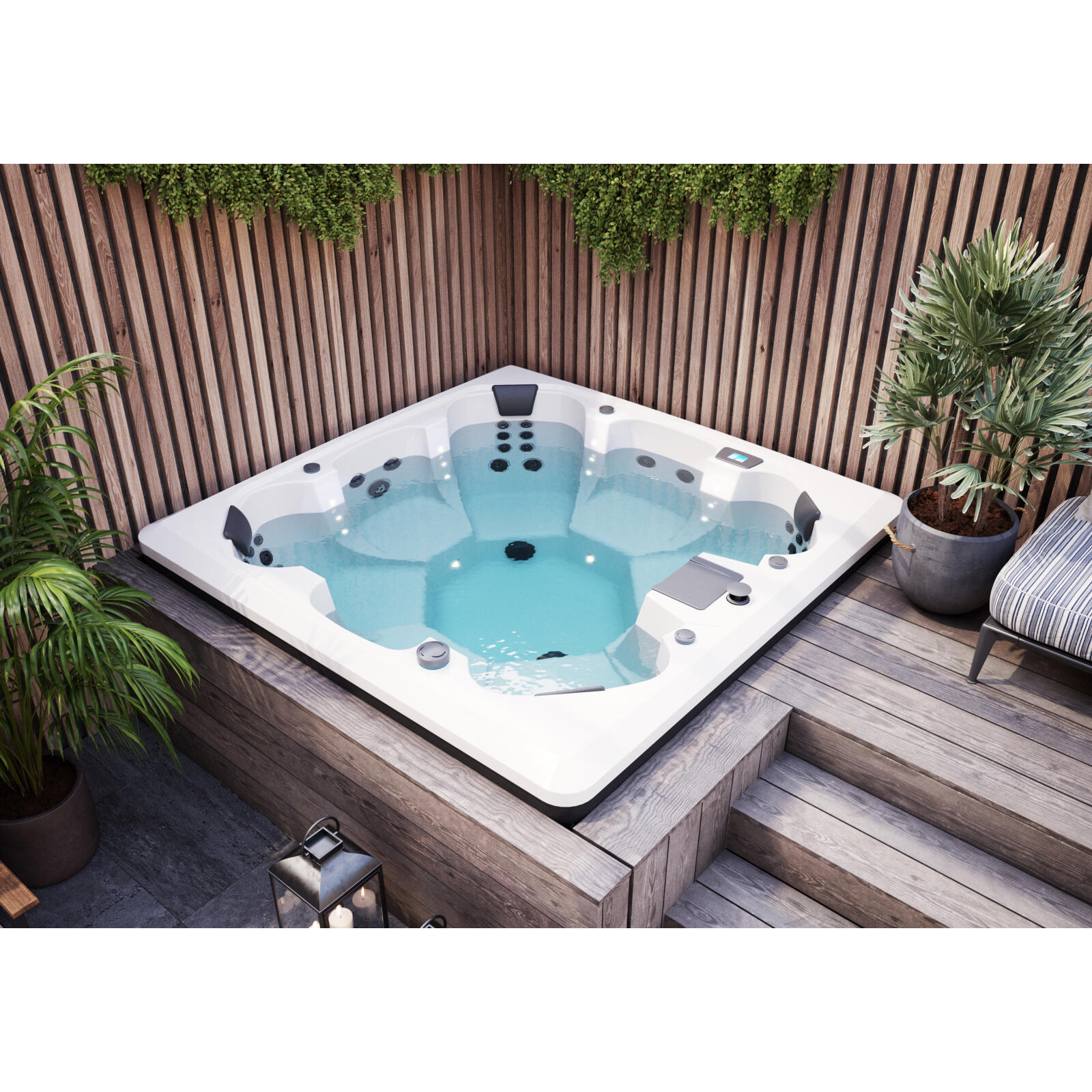 Utendørs massasjebad Vikingbad POLARIS