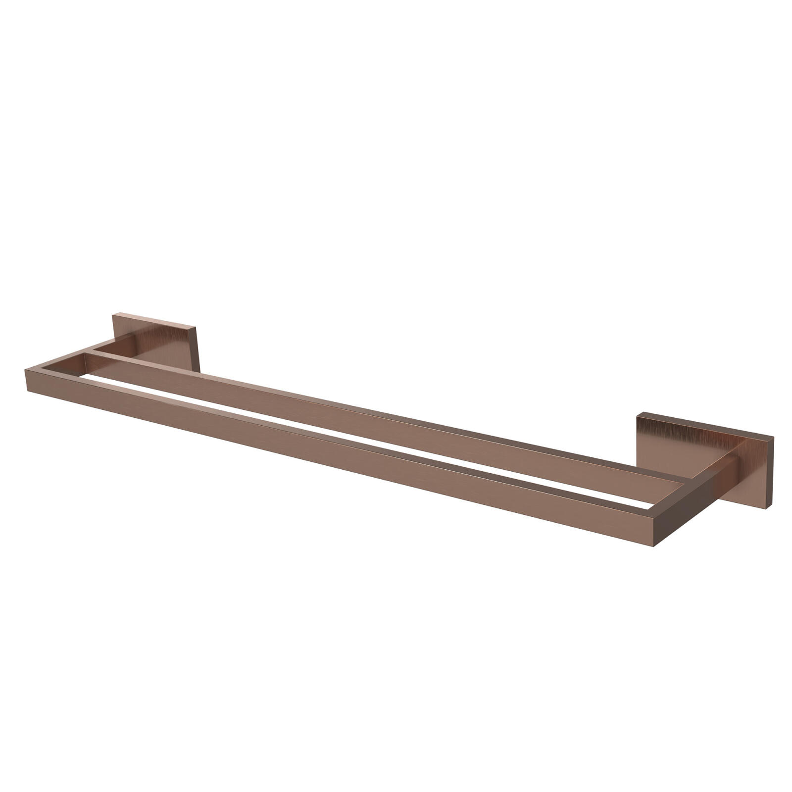 Håndklestang rett dobbel LUNA