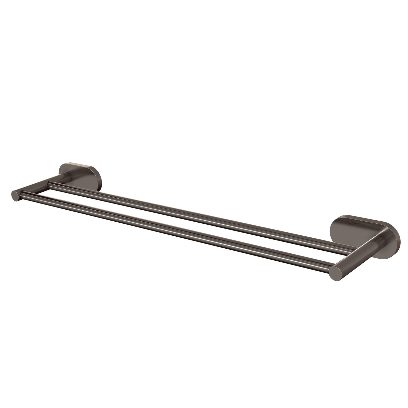 Håndklestang rund dobbel LUNA