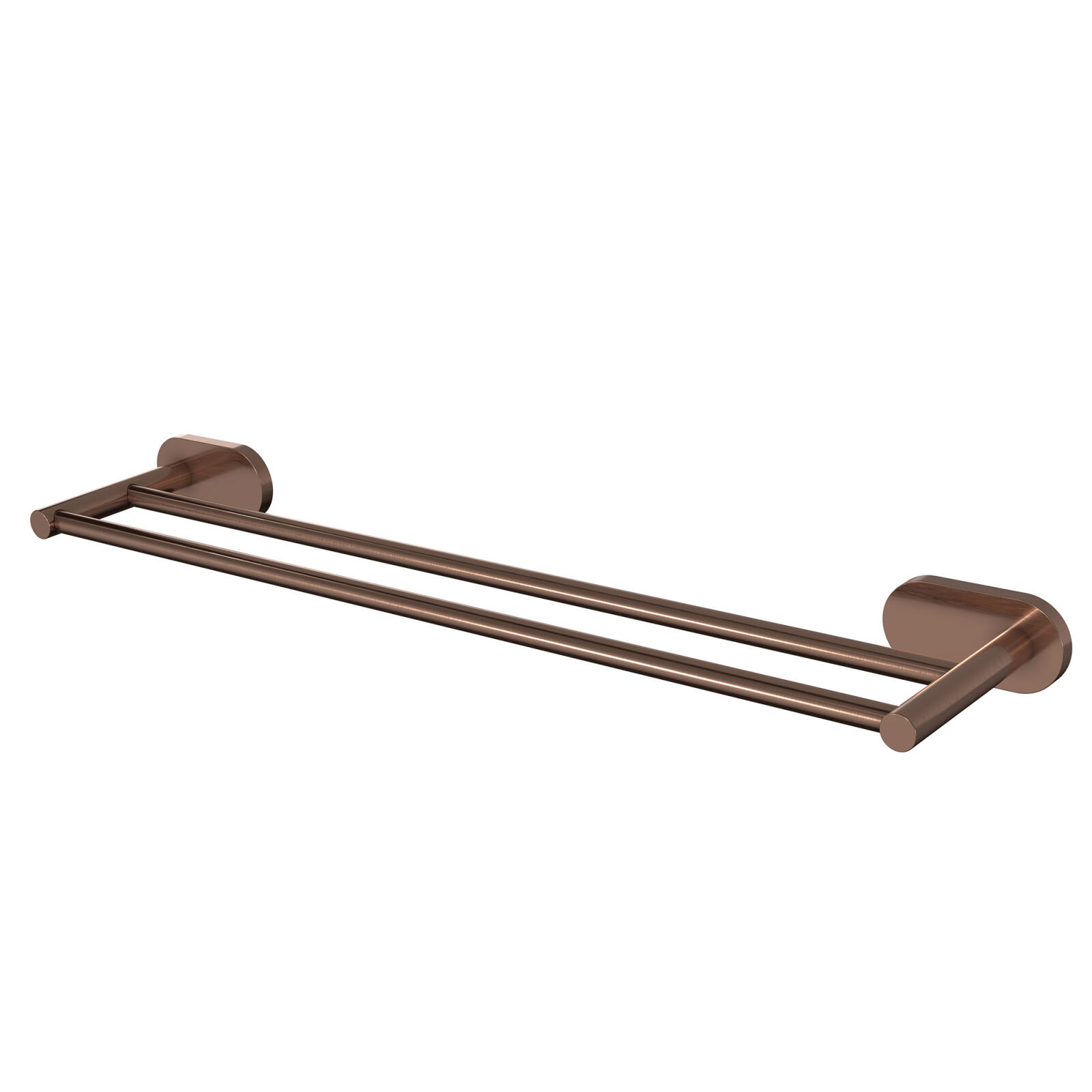 Håndklestang rund dobbel LUNA