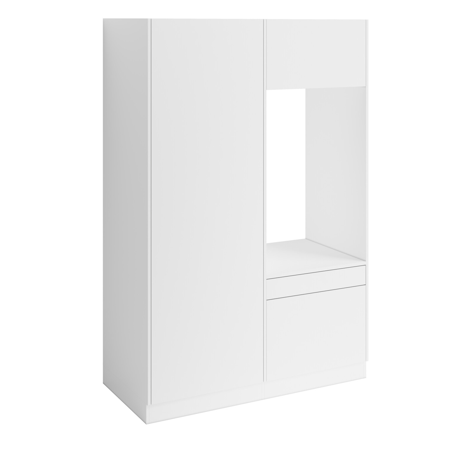 Høyskap og enkel vaskemaskinmodul FAY