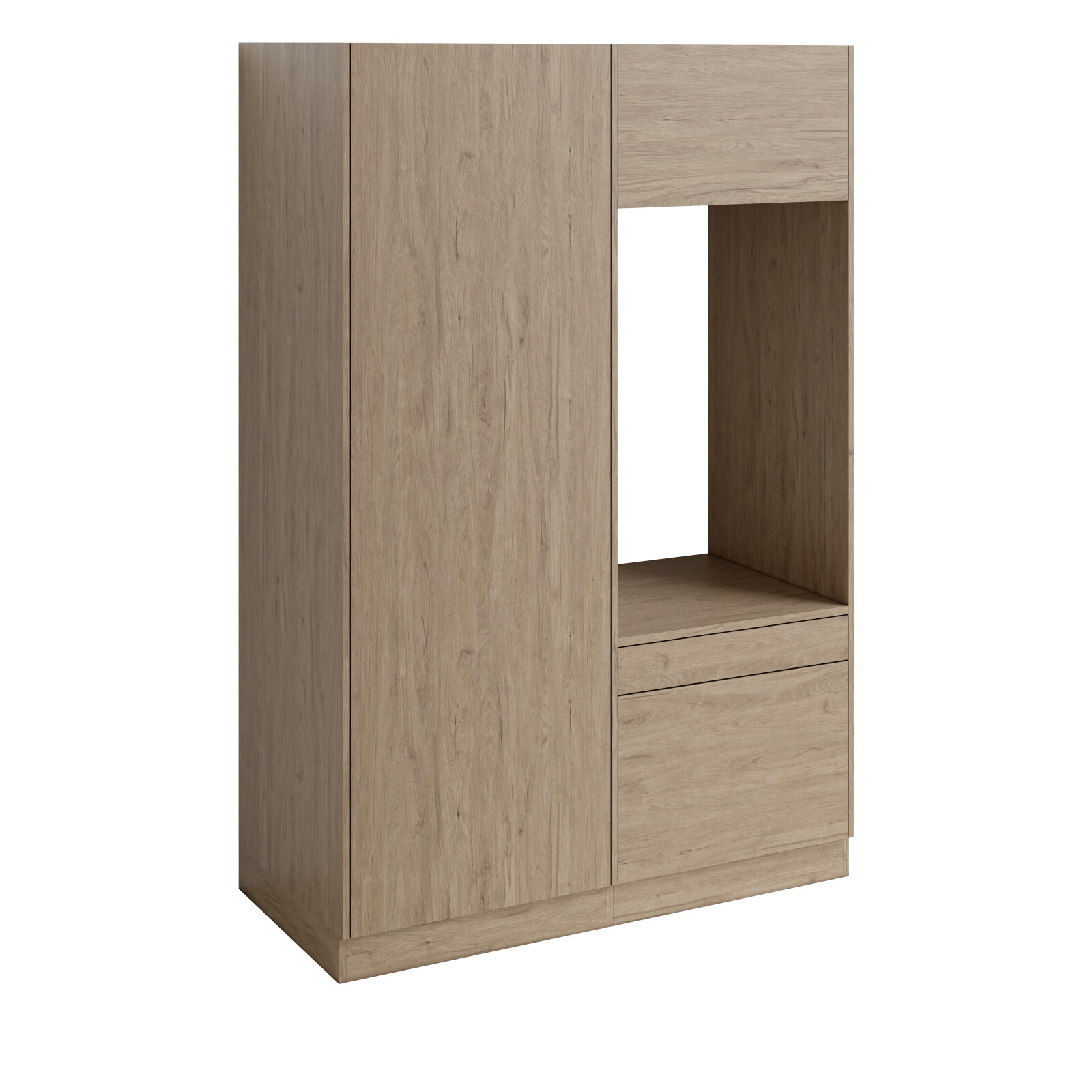 Høyskap og enkel vaskemaskinmodul FAY