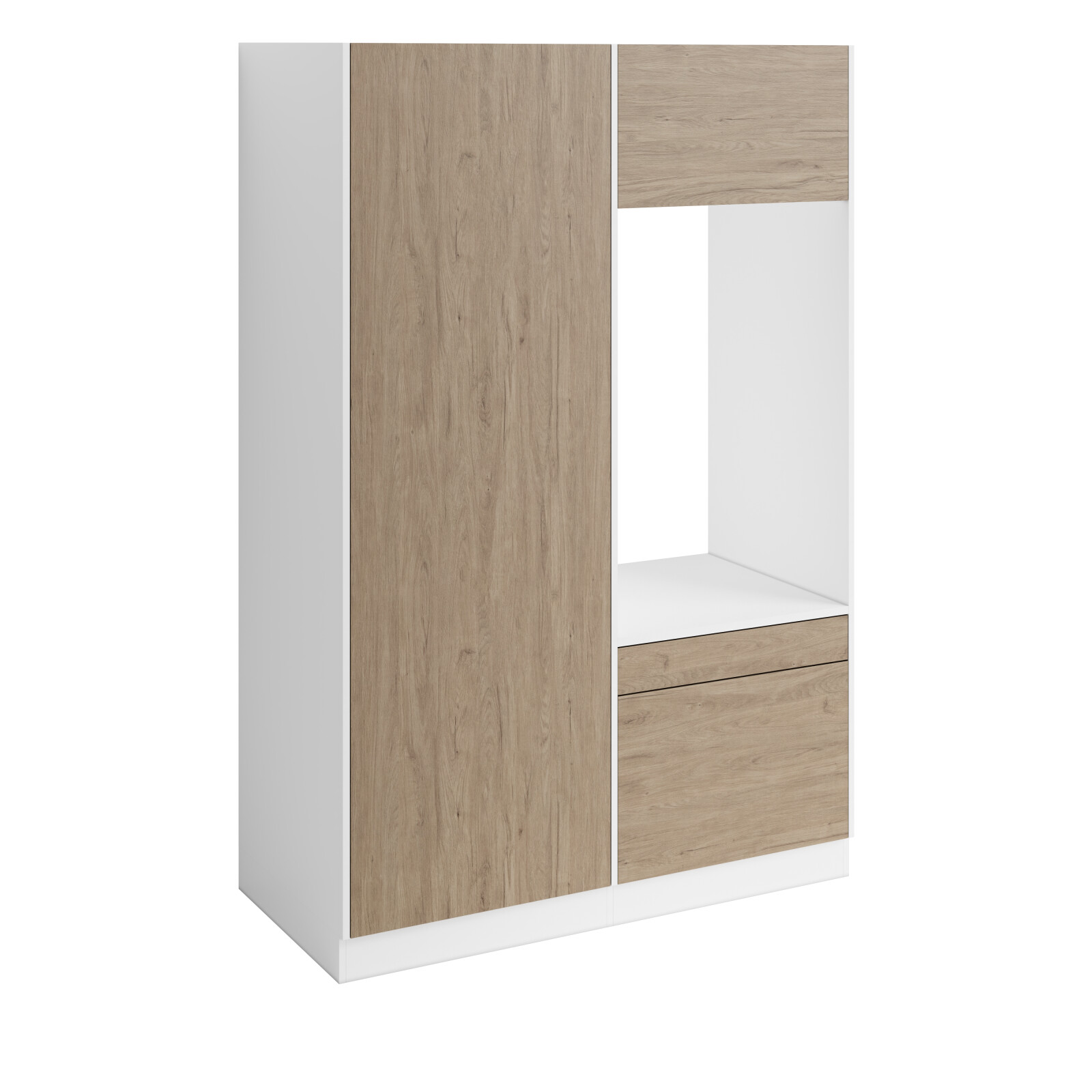 Høyskap og enkel vaskemaskinmodul FAY