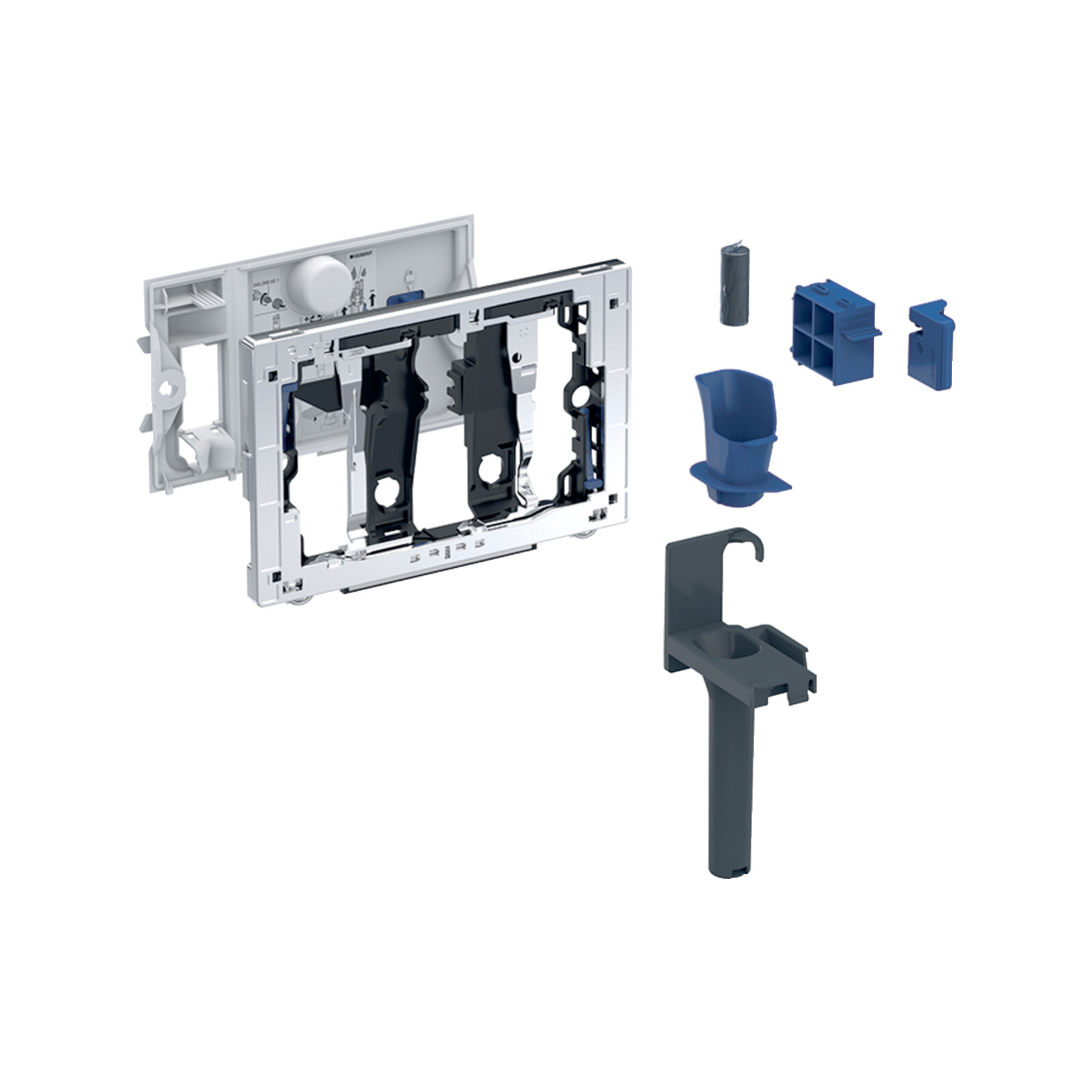 Geberit Duofresh stick ramme, antrasitt